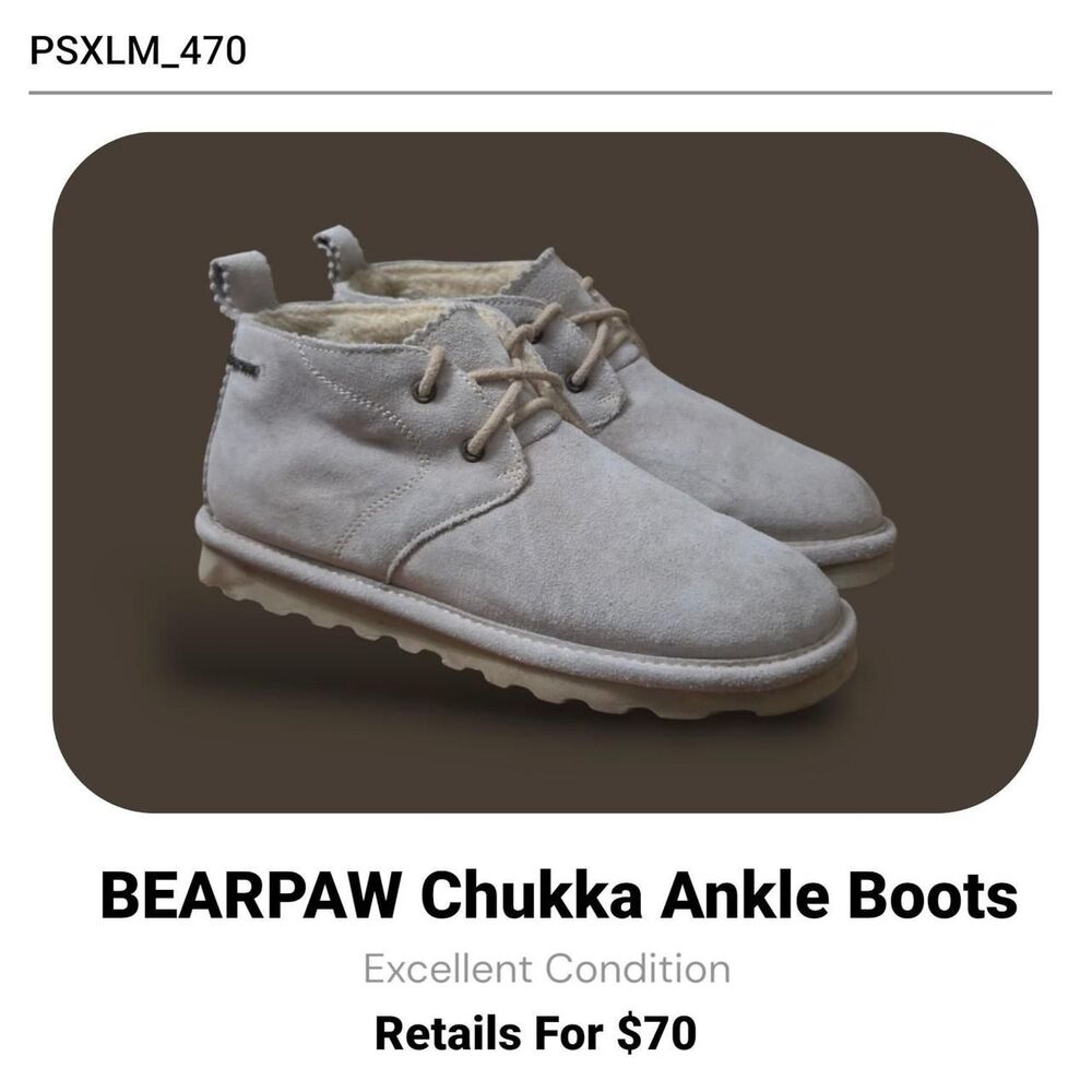 Bearpaw Women's Grey and Tan Boots